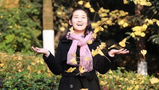 重庆外国语学校国际部高三学生朱睿婷 受访者供图