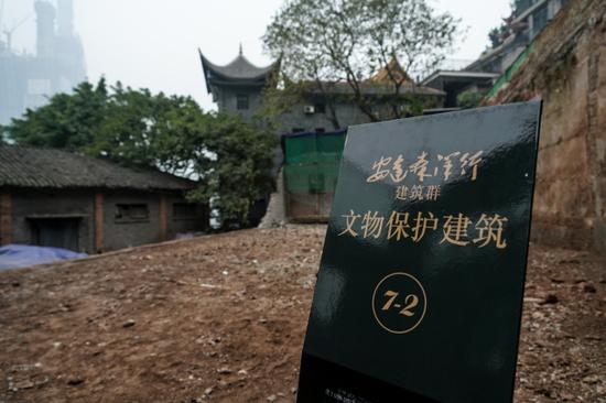 正在修缮施工中的安达森洋行