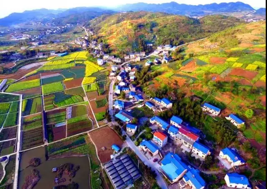 歌乐山国际慢城一角