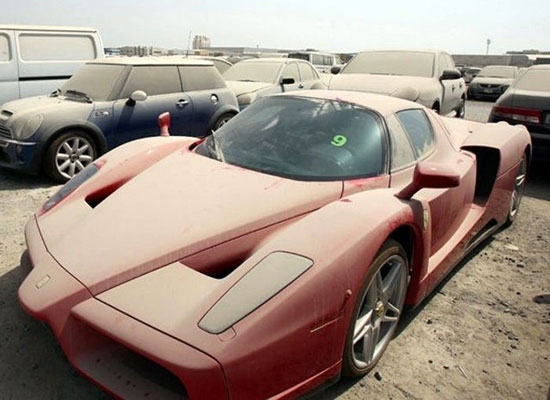 迪拜，迪拜豪车，迪拜捡车