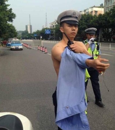 涉事交警