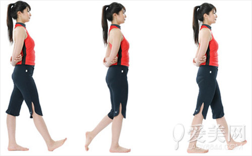  史上最强瘦腿方法 走路方式正确 2周减5cm 