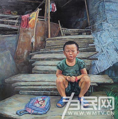 长沙伢子痴迷画画二十多年 蹲守湘西画留守儿