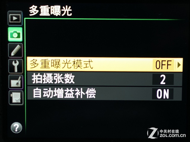 拍摄控制:间隔拍摄和多重曝光|单反|设置_数码