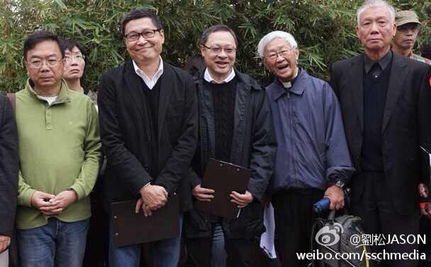 65名香港占中者自首 无人被捕