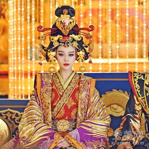 范冰冰武则天古装美得不像人类