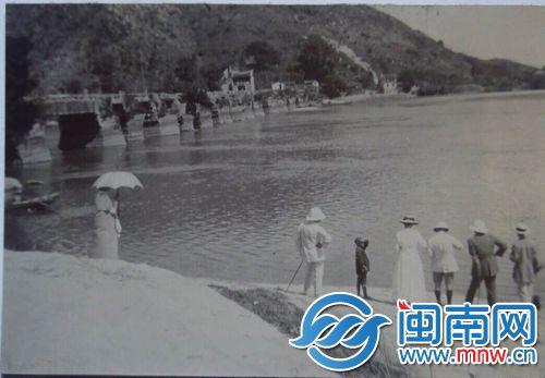 江东桥,拍摄时间在1900年左右 摄影亚瑟·威廉(吴文勤供图1)