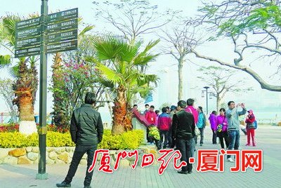 元旦假期近十万外地客游琴岛 买票不用排“蛇形队”了