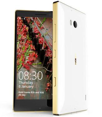 微软还将推出金色版Lumia 830 二月上市 
