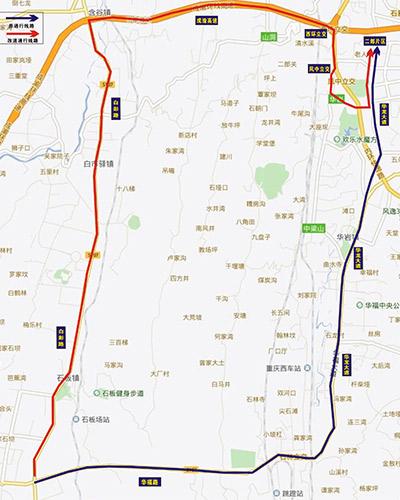 重庆市九龙坡区西彭到白沙好多公里 重庆市九龙坡西彭白沙海南