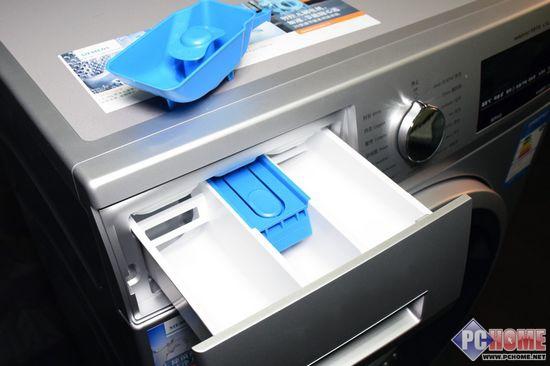 家电 > 3d变速节能 西门子滚筒洗衣机评测      洗涤剂料盒   iq300
