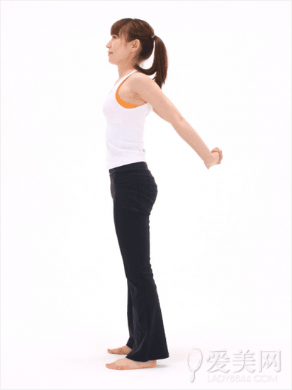  活动肩胛骨拉伸后背 矫正身姿避免囤脂肪 
