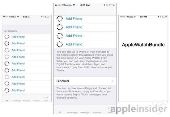 Apple Watch在iPhone的设置菜单:好复杂的样子