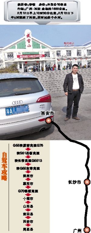 沿途友人小聚 苦中也有乐