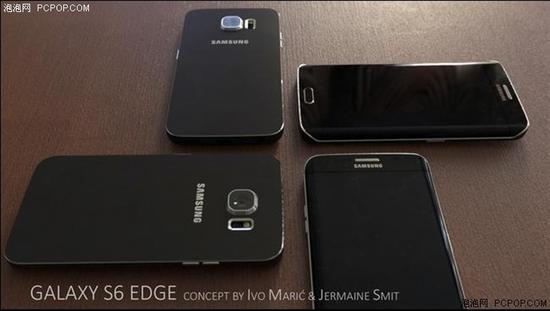 艾玛 Galaxy S6和S6 Edge边框长这样？ 