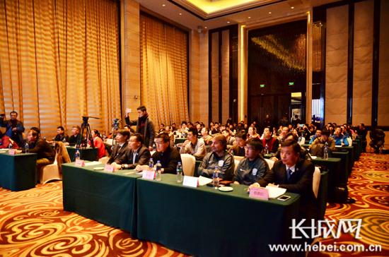 石家庄永昌足球俱乐部召开新赛季新闻发布会。长城网 刘世柠 摄