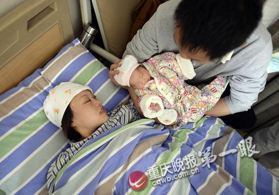 肾移植妈妈怀胎九月 顺利产下一名可爱男婴