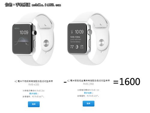 解密Apple Watch為何這么貴