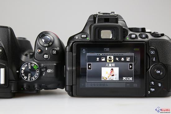 轻薄触控单反2in1 尼康D5500首发评测