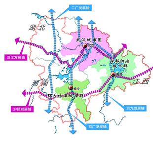 长江中游城市群  经济总量_长江中游城市群