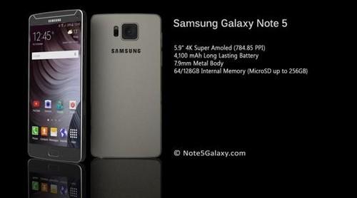 三星Note 5或在7月发布 