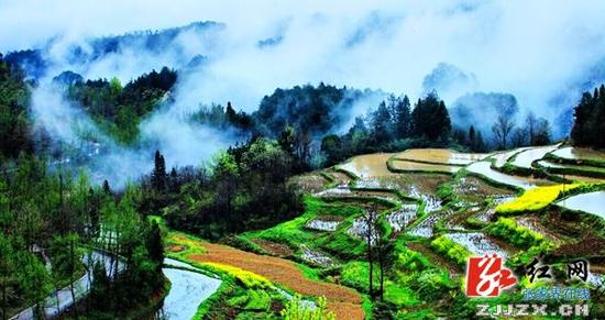 (国家5A级景区武陵源。资料图)