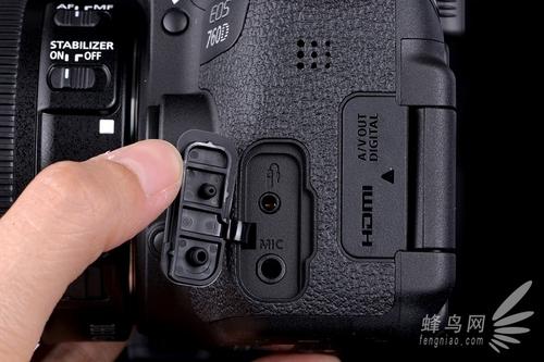 外接麦克风接口和遥控接口eos 760d并没有和佳能以往三位数的入门级