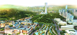 挂绿新城位于增城区“一核三区”中的城市副中心核心区。信息时报记者 巢晓 翻拍