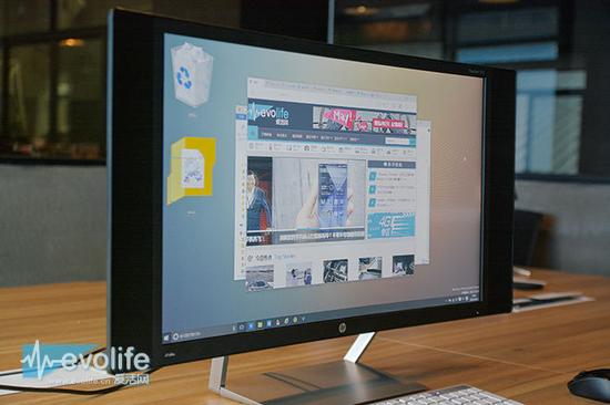 曲面屏设计惊艳 惠普Pavilion 27c显示器评测|惠