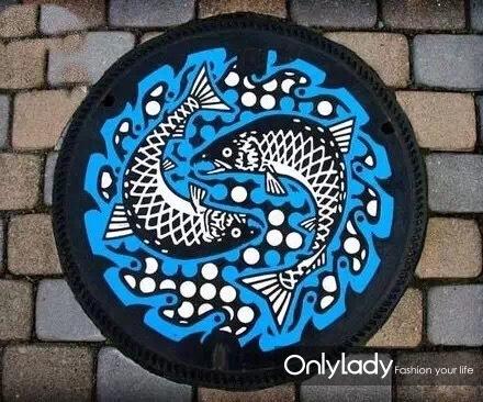 用井盖画画 你们让偷井盖的情何以堪 |井盖|日本|画画_新浪时尚_新浪网