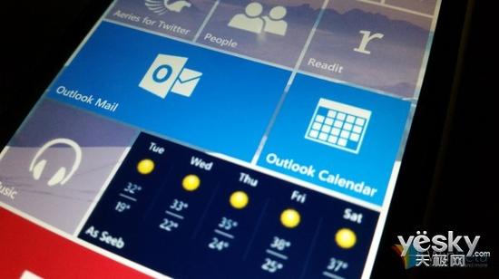 Win10 Mobile平台Outlook与日历等应用更新|W