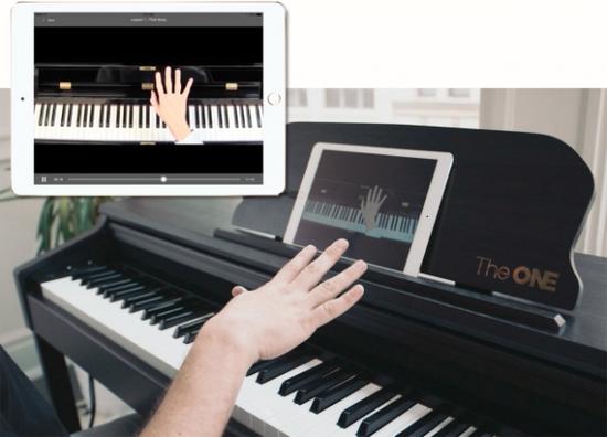 The One:这个钢琴能教你弹钢琴|智能钢琴|The 