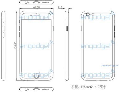 iPhone 6s厚度将增加至7.1mm 或9月亮相第1张图 iPhone 6s厚度将增加至7.1mm 或9月亮相第1张图