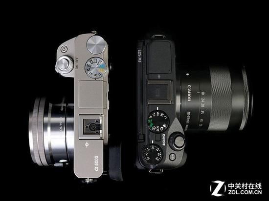 入门微单谁更强 佳能M3大战索尼A6000|索尼|佳