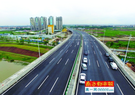华阳特大桥今日通车 陈村至佛山新城只需5分钟