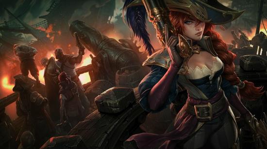 厄运小姐全新故事 赏金猎人威震海盗湾-新浪英雄联盟专区