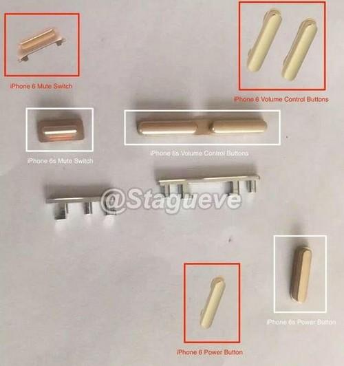 iPhone 6s零部件曝光 真的有玫瑰金色!