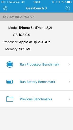 iphone6s还是1GB内存