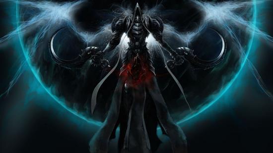 暗黑3玩家作品：冷酷的猎魔人与死亡天使马萨伊尔