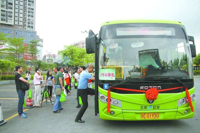 三水将新增4条公交线路 两条连接新西南二中