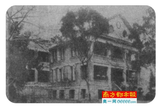 侵华日军波字第8604部队大本营所在地(原中山大学医学院图书馆)。