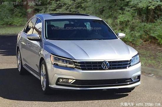 大众新款Passat实车图 秋季北美上市