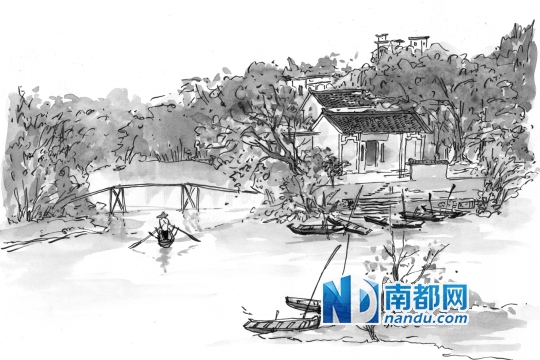 古劳水乡:惬意自在的乡村水城