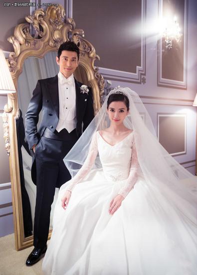 你离明星有多远?简析教主北鼻的婚纱照|婚纱照