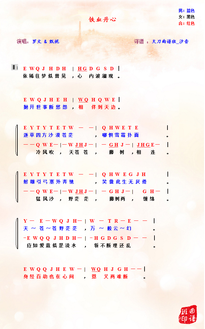 文士曲谱buff_钢琴简单曲谱