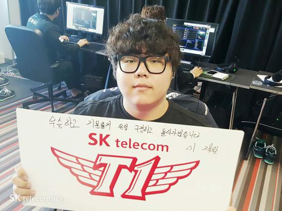 SKT写给粉丝的话 Faker要证明韩国最强