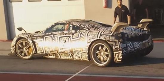 或达到800马力 帕加尼Huayra新车型谍照