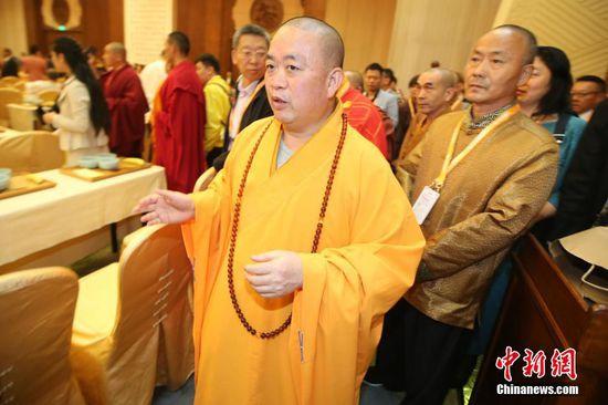 10月24日，释永信出席第四届世界佛教论坛。
