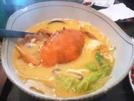 膏蟹海味面