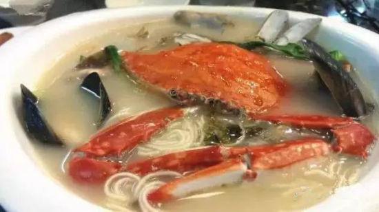 什锦海鲜面